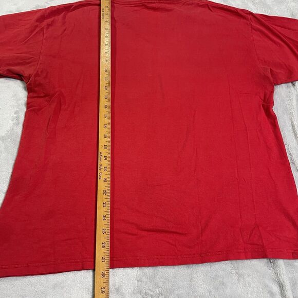 Vtg Chicago Bulls T Shirt Made In USA Michael Jordan Mens L Spellout Graphic - Picture 14 of 15